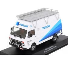 Volkswagen LT 40 Mazda Team Europe assitance Rally 1:43 Ixo Eaglemoss Diecast