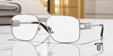 VERSACE VE1302 1001 Gunmetal Demo Lens 59 mm Men's Eyeglasses