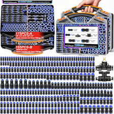 340PCS Quick Connect Air Hose Fittings,4/6/8/10/12Mm 1/8 1/4 5/16 3/8 1/2 Inch P