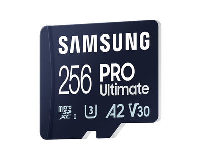 SAMSUNG PRO Ultimate 256GB microSDXC UHS-I U3 V30 A2 Memory Card