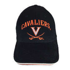 UVA Cavaliers Hat Black Baseball Cap Virginia Saber NCAA Signatures Strapback
