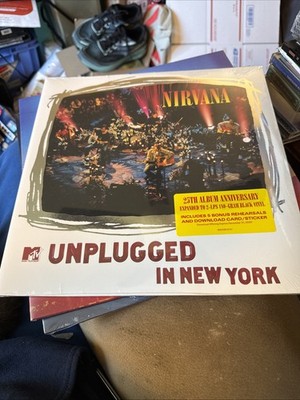 MTV Unplugged in New York by Nirvana (Record, 2019) NEW SEALED