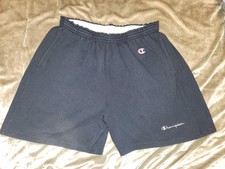 XL,VINTAGE,Champion,Navy Blue, Athletic Shorts,Embroidery,90'S,Y2K
