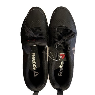 Reebok CXT TR men's training shoes  Size 10.5 M Black leather Worn once