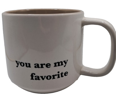 Threshold Stoneware You Are My Favorite Coffee Mug Tea Cup NEW 3.5''  2025