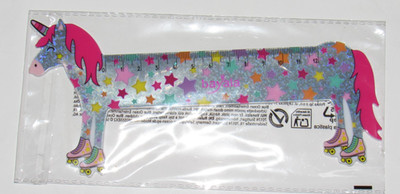 bayala schleich extra Heft 55 GLITZERNDES EINHORN-LINEAL