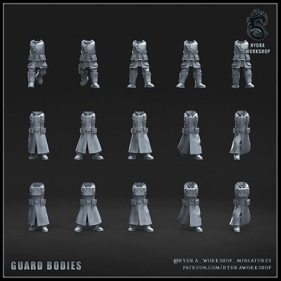 Grimdark Guard Bit Set    Bit Pack Set Proxy Compatible with Konflikt 47