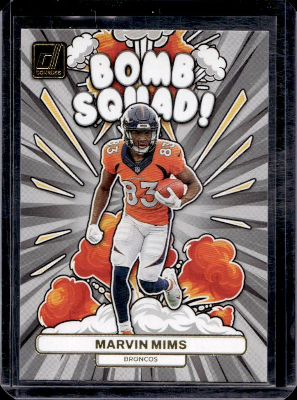 Marvin Mims Panini Donruss Bomb Squad #BS17 Base