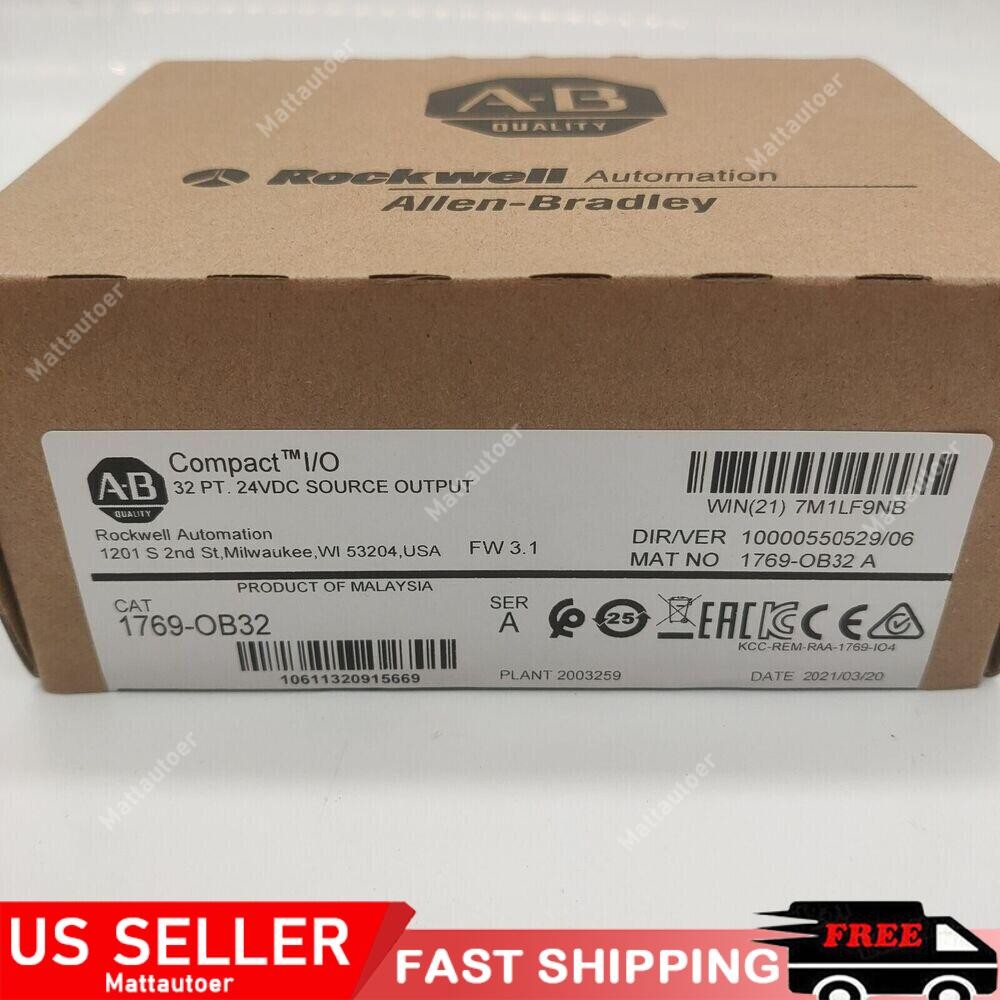 Sealed 1769-OB32 SER A CompactLogix 32 Pt 24VDC D/O Module 1769OB32 NEW