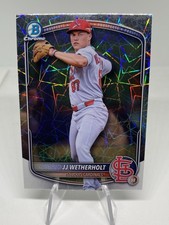 2025 Bowman Draft - Chrome JJ Wetherholt #BDC-145 Laser Refractor (RC)
