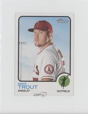 2022 Topps Heritage Oversized Base 1973 Topps /1000 Mike Trout #OB-MT 2g8