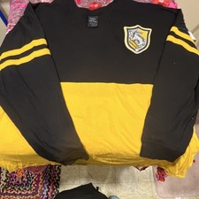 Harry Potter Hufflepuff Long Sleeve Shirt 3X Universal Studios Wizarding World