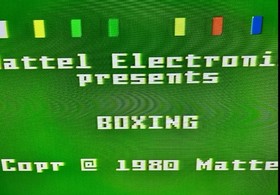 Super Video Arcade Boxing Sears Tele-Games Intellivision CIB! Cleaned & Tested