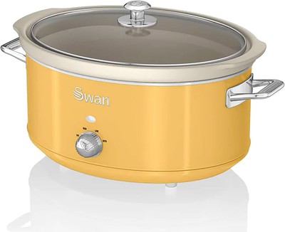 Swan Retro SF17031YELNEW Slow Cooker 6,5L B-WARE