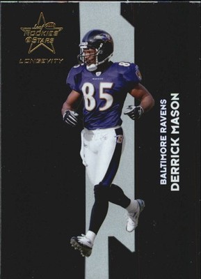 2006 Rookies and Stars Longevity Target Parallel #8 Derrick Mason - FB
