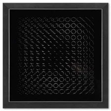 Victor Vasarely (1908-1997), "Trois Dimensions Optique de la serie Cinetiques" F