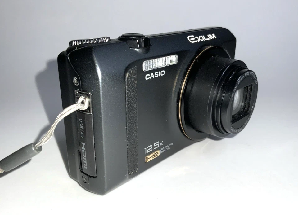 CASIO EXILIM EX-ZR100 12,1 MP Digitalkamera Schwarz - Bild 2 von 4