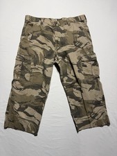 Wrangler Camo Cargo Pants 38x30 Authentic Issue Cotton Utility Work Pants