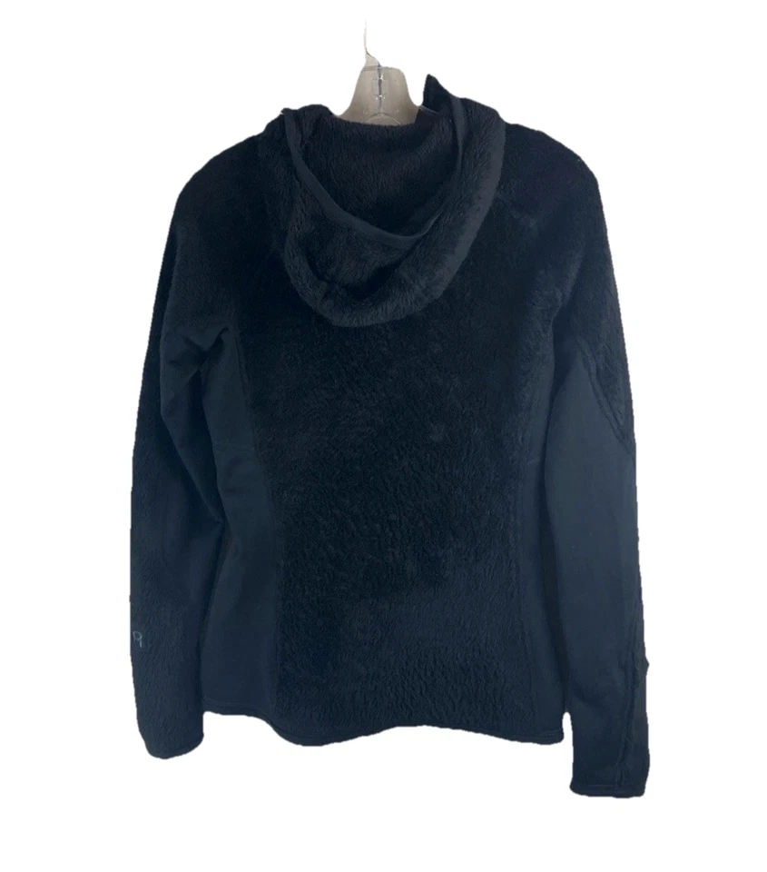 Chaqueta Patagonia R3 Hi-Loft con Capucha Polartec Térmica Profesional Mujer Pequeña Negra Foto 4 de 4