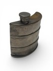 Vintage Gucci Silver Metal Hip Flask With Screw On Cap Gucci Engraving — photo 2