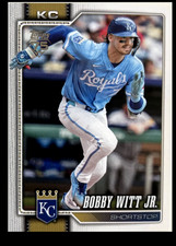 2026 Topps Series 1 Baseball Bobby Witt Jr Super Box Companion Card Royals #205