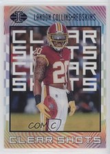 2019 Panini Illusions Clear Shots Blue 50/299 Landon Collins #CS-LC 3hk