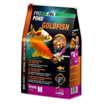 JBL ProPond Goldfish M 12L Schwimmende Sticks für Goldfische 15 35cm Hauptfutter