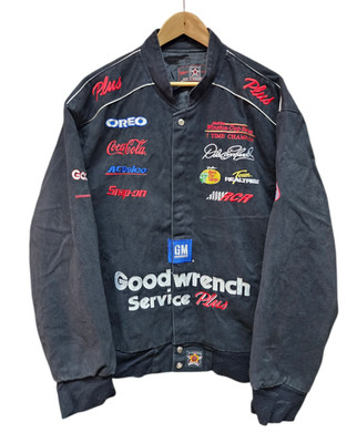 Vintage 90s Nascar Dale Earnhardt GM Goodwrench JH Design Jacket Size XL #30