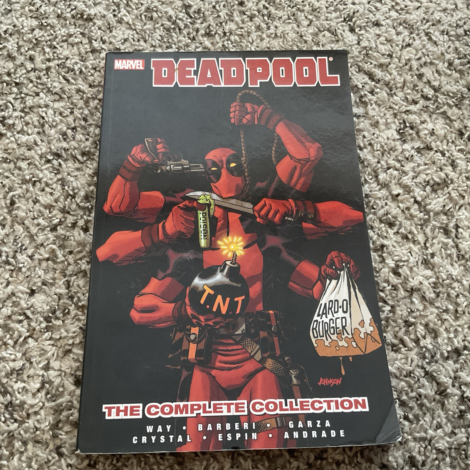 Deadpool 4: The Complete Collection Marvel Comics Paperback Book VERY GOOD