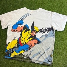 Marvel X-Men Wolverine T-Shirt XL AOP Graphic Print front