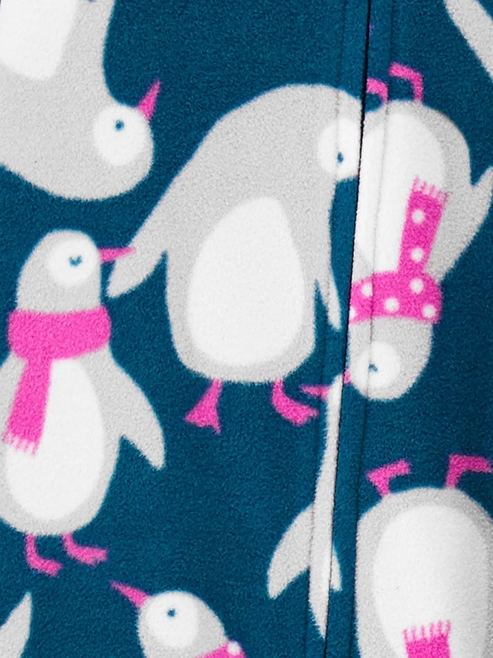 Simple Joys by Carter's Niños Vacaciones Ajuste Suelto Resistente al Fuego Vellón Patas... Foto 3 de 4