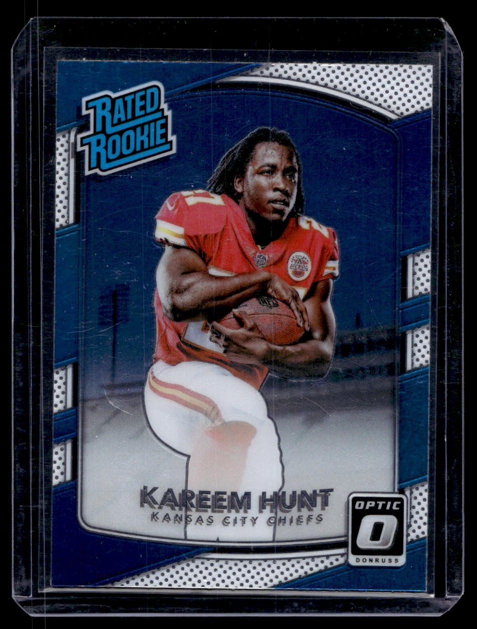 2017 Donruss Optic #182 Kareem Hunt