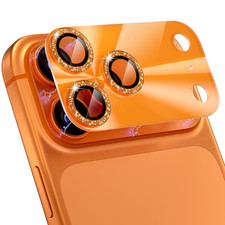 Compatible for Iphone 17 Pro Max Camera Lens Protector, Bling Camera Cover with