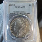 1885-O $1 Morgan Silver Dollar