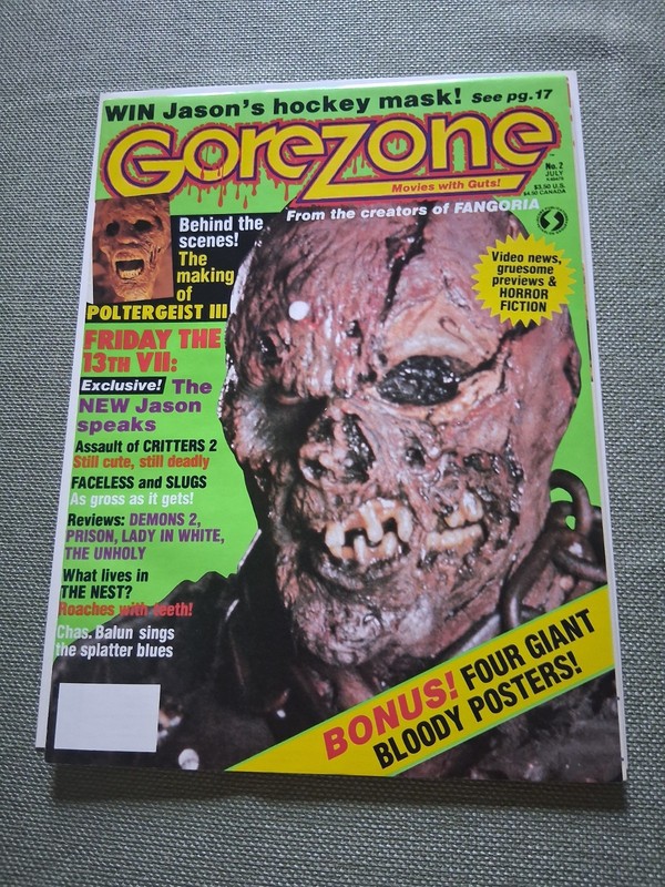 GOREZONE Magazine No.2 July 1988