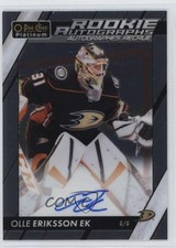 2023-24 O-Pee-Chee Platinum Rookie Auto Olle Eriksson Ek #R-OE Auto 0cv