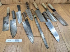 BROKEN DAMAGED Japanese Chef's Kitchen Knife Vintage Japan HOCHO XA735