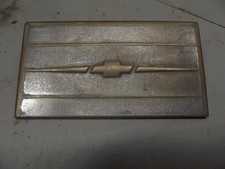 1937 Chevy Radio Delete Plate Oem Gm 1937 Chevy Radio Delete Plate Oem Gm
