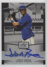 2012 Leaf Metal Draft Silver 8/99 Jairo Beras #BA-JB3 Auto 0af