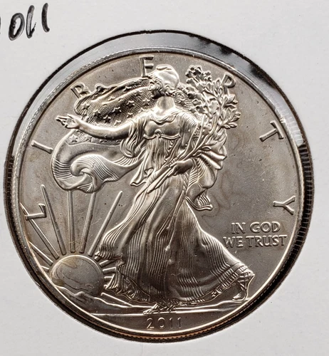 2011 American Silver Eagle 1 oz .999 Fine Silver Uncirculated