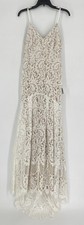Lulus White Lace Women s Sleeveless Maxi Dress Size Medium NWT