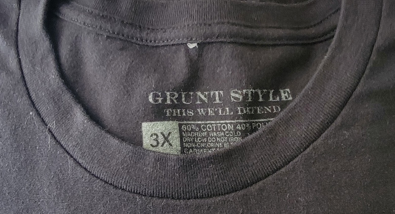 Mens Grunt Style Tee Shirt Whiskey Tango Foxtrot … - image 5