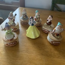 VINTAGE SNOW WHITE & SEVEN DWARFS SCHMID ROTA...