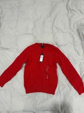 Tommy Hilfiger Red Girl's Cardigan, Small 6-7 , Brand New