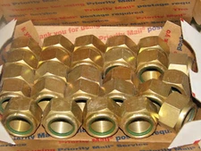 1" lock nut unused lot of 25 fine thread 