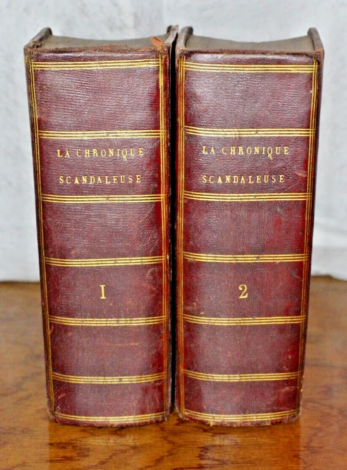 Curiosa- recueil de pièces interdites dont La chronique scandaleuse de 1785- 5/5 - Photo 2/4