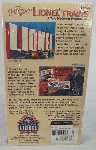 La historia de los trenes Lionel los primeros 90 años VHS 1999 modelo de ferrocarril 46 min - Imagen 3 de 4