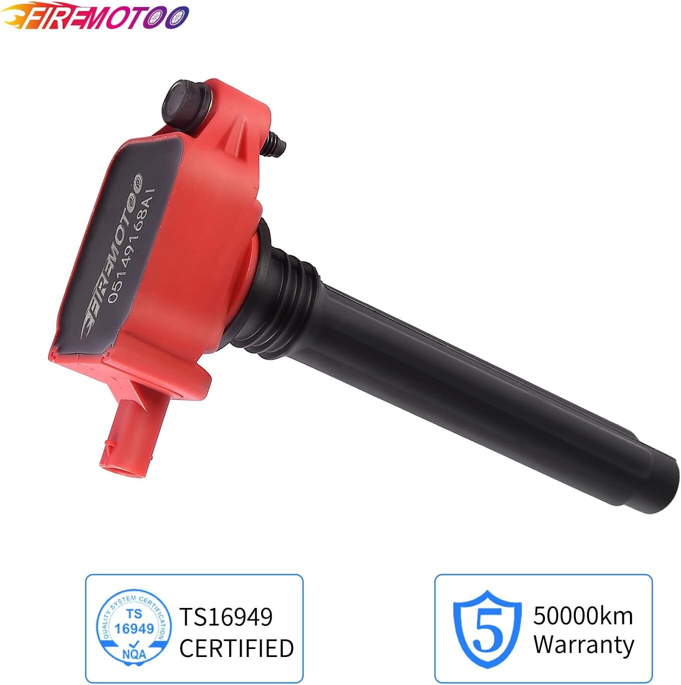 Ignition Coil Pack &amp; NGK Iridium Spark Plug Set For Chrysler 300, Dodge 3.6L V6 (UF648) Dodge Grand Caravan Ignition Coil Replacement