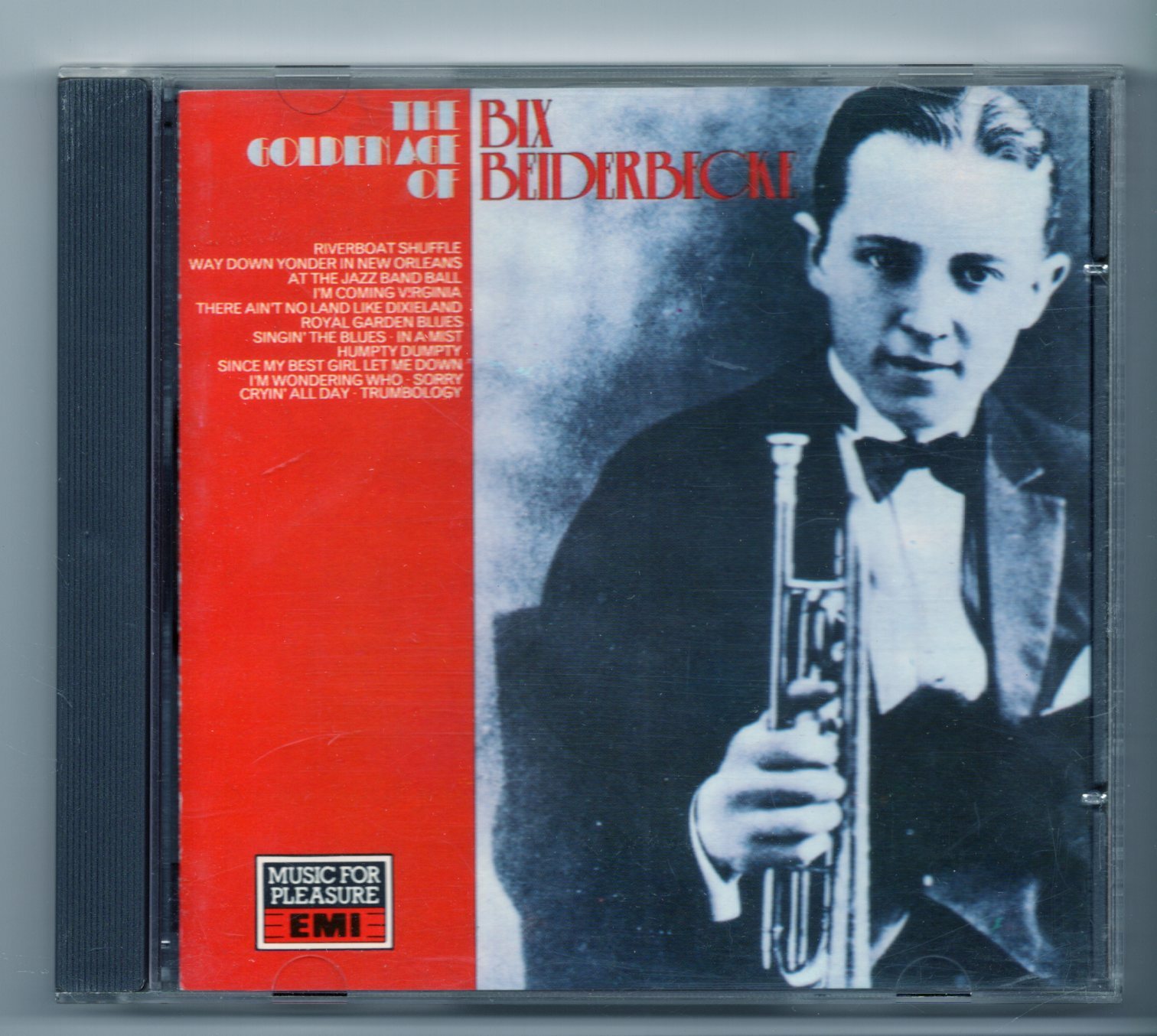 (JG736) Bix Beiderbecke, The Golden Age Of - 1988 CD