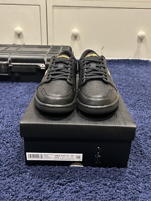 Jordan 1 Low Method of Make Black Metallic Women's 11 / 9.5